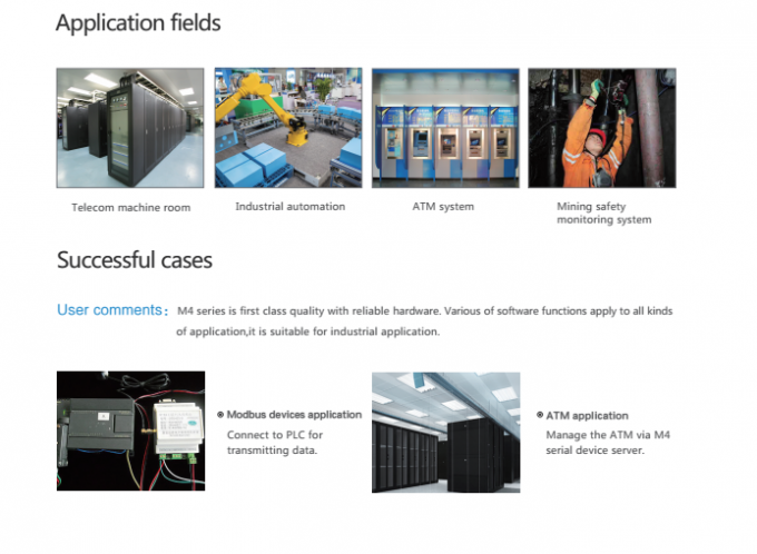 PUSR USR-N510 Industrial Modbus Gateway Serial RS232 RS485 RS422 do konwertera Ethernet z komendą AT Funkcja Urządzenie IoT 8