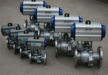 Zawór kulowy Siłownik zaworu elektrycznego AT / GT i blok cylindrów ze stopu aluminium