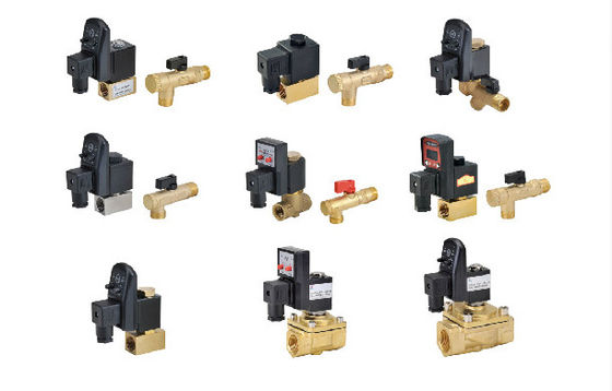 Dobra cena. Prosty mosiężny elektroniczny zawór spustowy RPT 15 mm RPT-10K-25 w sieci