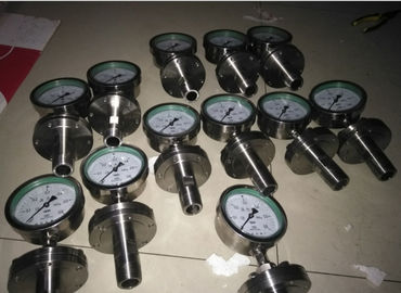 Dobra cena. Stainless steel corrosion proof diaphragm pressure gauge flang type YTP -100F w sieci