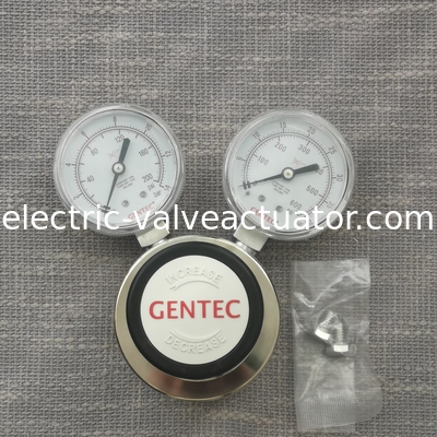Dobra cena. GENTEC Regulator ciśnienia z dwoma zakresami Psi / bar Miernik ciśnienia R22SLGK - FHP - 04 - 04 w sieci