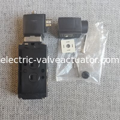 Dobra cena. BURKERT 6519 series 296489 pilot operated solenoid valve 5/2&3/2 universal 24VDC/2W/2.3W w sieci