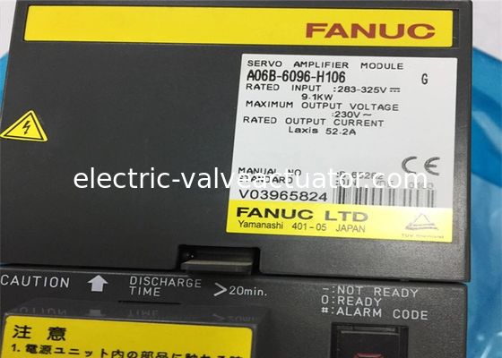 Dobra cena. 283-325V,9.1KW A06B-6096-H106 AC Servo Amplifier Fanuc ALPHA SERVO MODULE w sieci