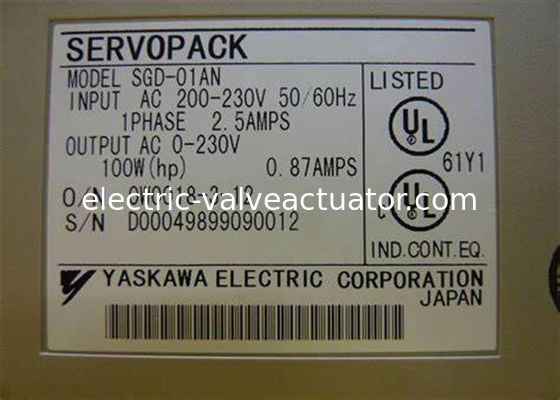 Dobra cena. Yaskawa SGD-01AN AC Servo Drives Servopack 100 WATT 1PHASE OUTPUT 0-230 VAC w sieci