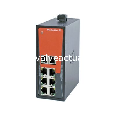 Dobra cena. Weidmüller IES10-SW8 Plug-and-Play Industrial Ethernet Hub do sterowania maszynami i rozszerzania sieci w sieci