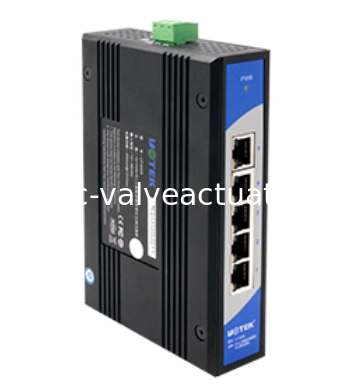 Dobra cena. UOTEK UT-6405 5-portowy niezarządzalny przełącznik Ethernet przemysłowy, 10/100Mbps, montaż na szynie DIN w sieci