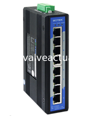 Dobra cena. UOTEK UT-6408 8-portowy niezarządzalny przełącznik Ethernetu przemysłowego, Fast Ethernet dla sieci przemysłowych w sieci
