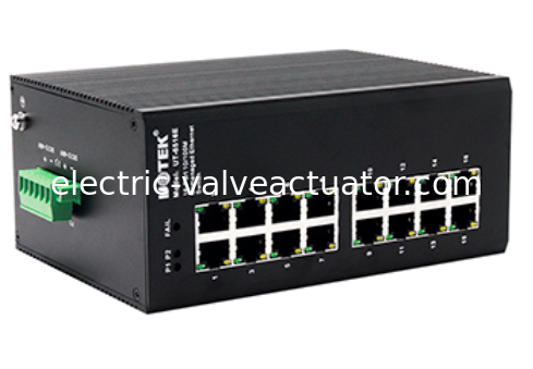Dobra cena. UOTEK UT-6516E 16-port 100M Industrial Ethernet Switch z wzmocnioną ochroną przed błyskawicami w sieci