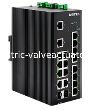 Dobra cena. UOTEK UT-6218-2GSFP-POE 16+2G Gigabitowy przełącznik PoE | Przemysłowy przełącznik Ethernet światłowodowy w sieci