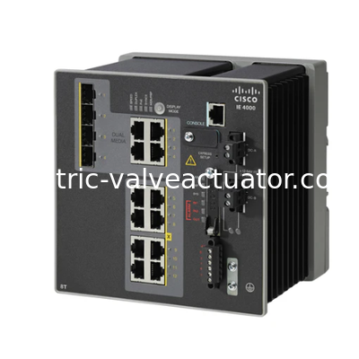 Dobra cena. Przemysłowy przełącznik Ethernet Cisco IE-4000-8T4G-E 8x FE RJ45 + 4x Gigabit SFP Uplinks Seria IE4000 w sieci