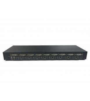 Dobra cena. USB DC12V 8-portowy B żeński przełącznik KVM DVI z dźwiękiem SW814D w sieci