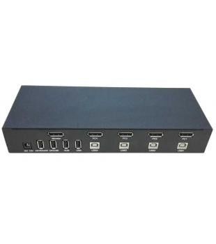 Dobra cena. 4-portowy przełącznik KVM DC12V 3840x2160 SW2401DP DYLINK w sieci